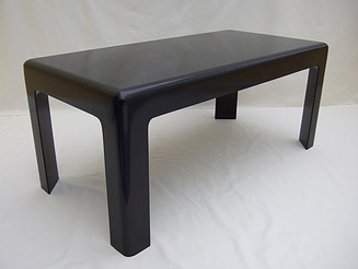 Carbon fibre coffee table